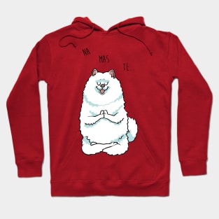 Namaste Samoyed Hoodie